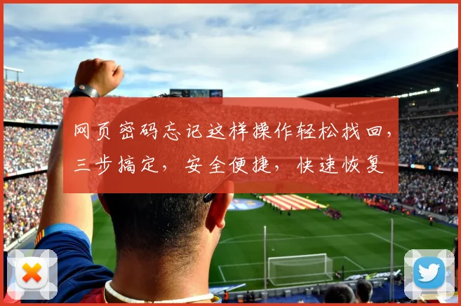 网页密码忘记这样操作轻松找回，三步搞定，安全便捷，快速恢复