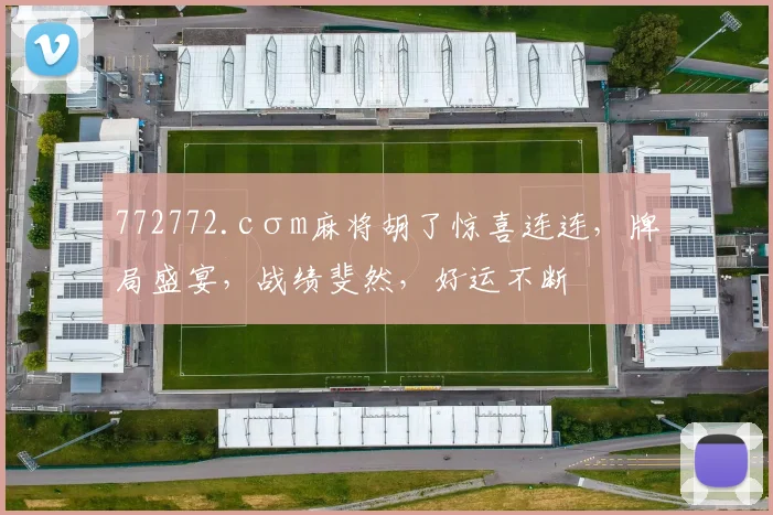 772772.cσm麻将胡了惊喜连连，牌局盛宴，战绩斐然，好运不断